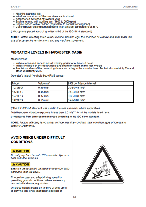 John Deere 1470G Tier 3 And Tier 2 CTL Harvester Operator Instruction Manual F691068