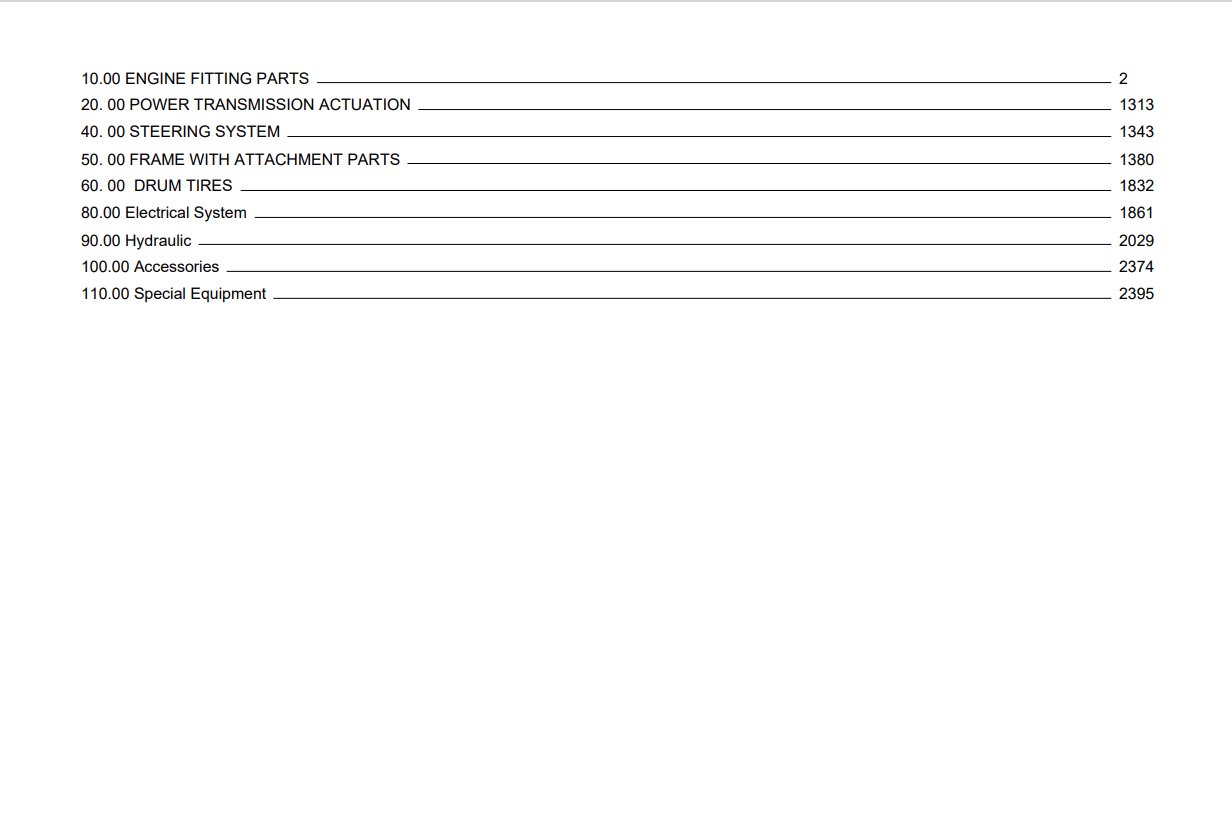 Bomag BC 672 RB-2 Refuse Compactor Parts Catalogue Manual 00818181 - PDF File Download