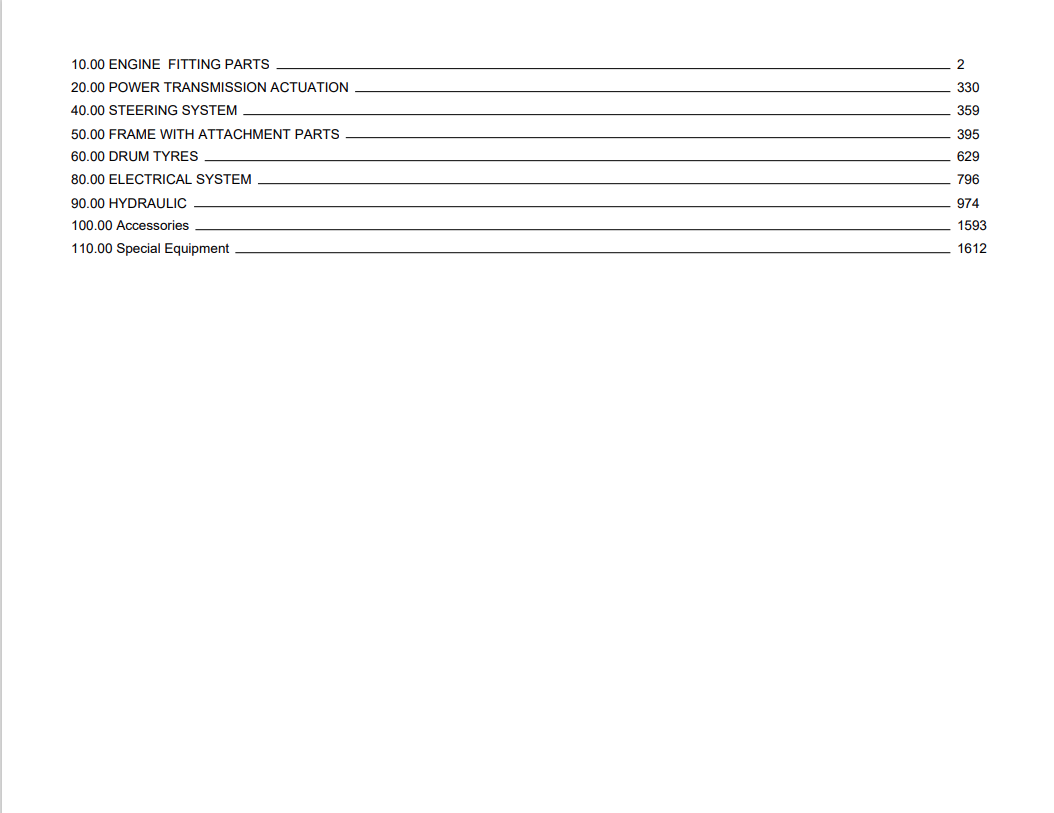 Bomag BW 141 AD-4 Am Tandem Vibratory Roller 101920201001 - 101920201028 (00817925) Parts Catalogue Manual - PDF File Download