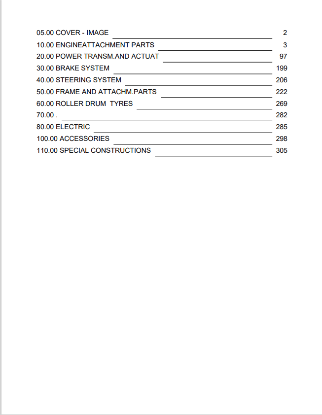 Bomag BW 172 D Single Drum Vibratory Roller Parts Catalogue Manual 00810027 - PDF File Download
