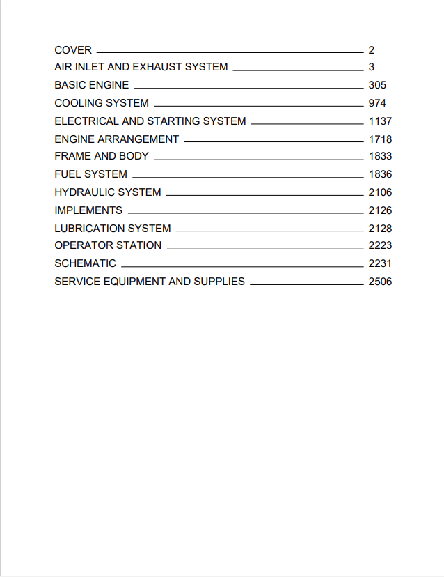 Caterpillar Cat C6.6 Engine - Machine Service and Repair Manual PDF | S/N C8N