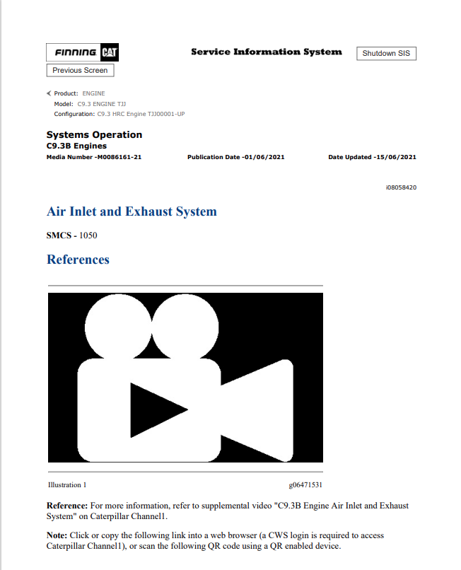 Caterpillar Cat C9.3 Engine Service and Repair Manual PDF | S/N TJJ