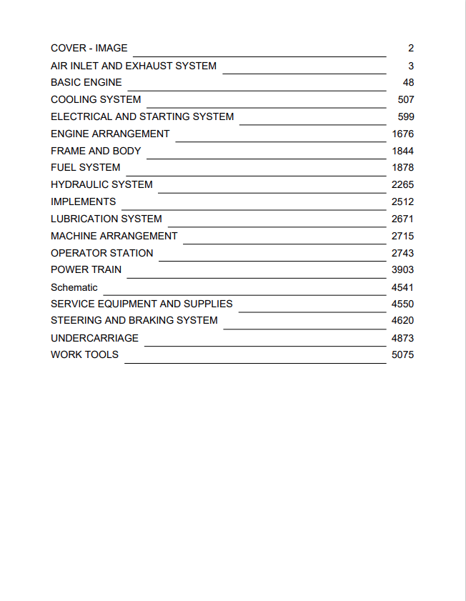 Caterpillar Cat D5H Track Type Tractor Service and Repair Manual PDF | S/N 3MD