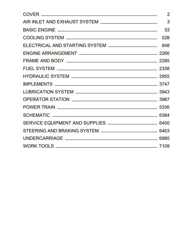 Caterpillar Cat D6H Track-type Tractor Service and Repair Manual PDF | S/N 3ED