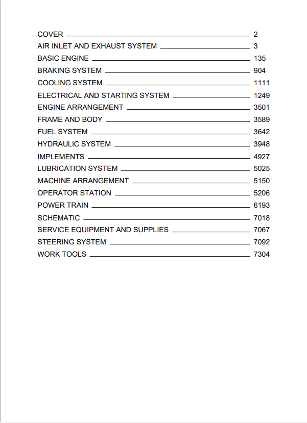 Caterpillar Cat TH350B Telehandler Service and Repair Manual PDF | S/N SLD