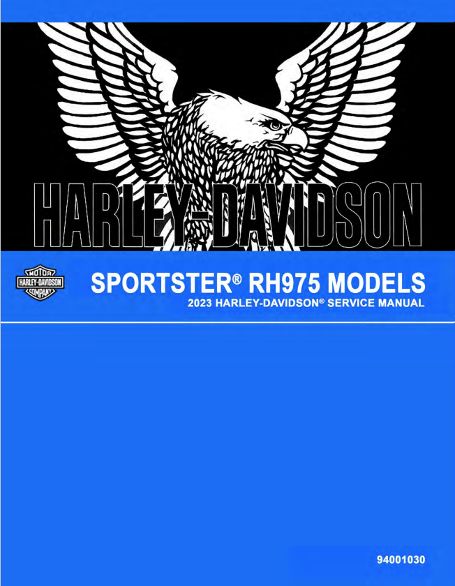 HARLEY-DAVIDSON 2023 SPORTSTER RH975 SERVICE MANUAL 94001030 - PDF