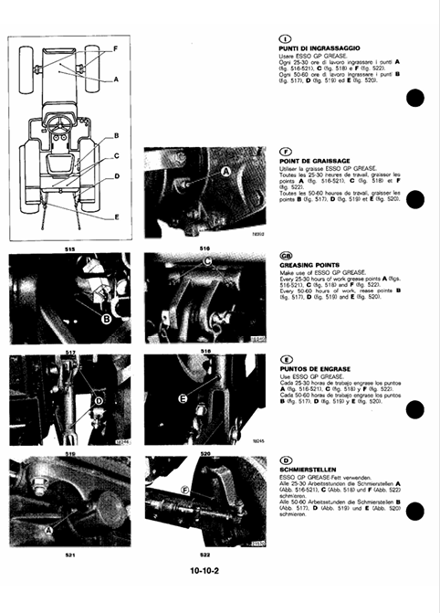 John Deere 1445F-2345F Tractor Service & Repair Manual TM4481