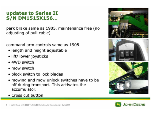 John Deere 1505 1515 Equipment Technical Service Guide