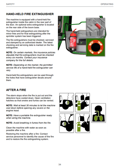 John Deere 1910G Final Tier 4 Forwarder Operator Manual F722460