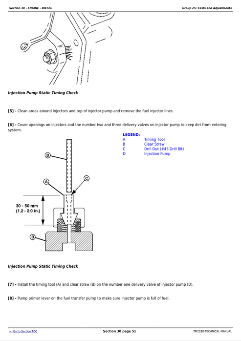John Deere 2320 Utility Tractor Repair & Maintenance Manual TM2388