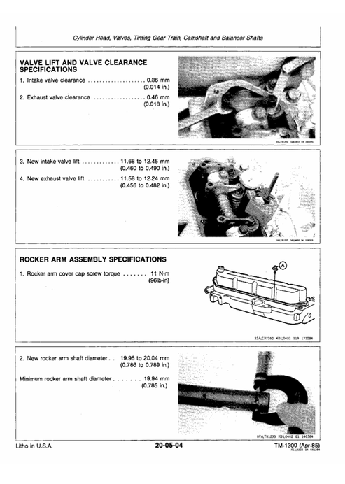 John Deere 2360-160 Draper Platform Technical Service Manual TM1300