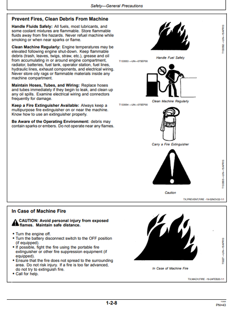 John Deere 310 P Backhoe Loader Technical Operator Manual