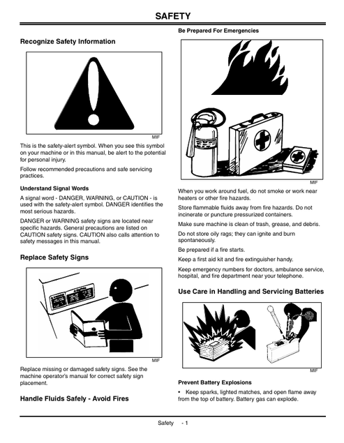 John Deere 3215 3215A 3215B 3235 Fairway Mower Manual PDF