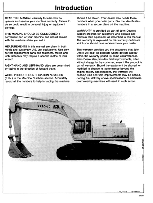 John Deere 344E Loader Operation Manual PDF OMAT123427