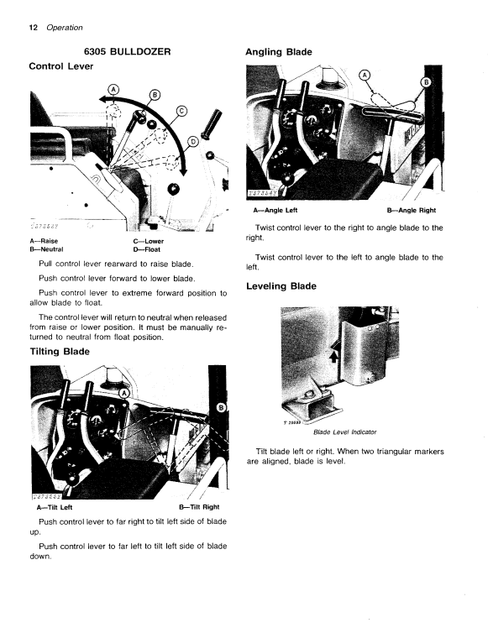 John Deere 350C Crawler Loader Bulldozer Technical Manual