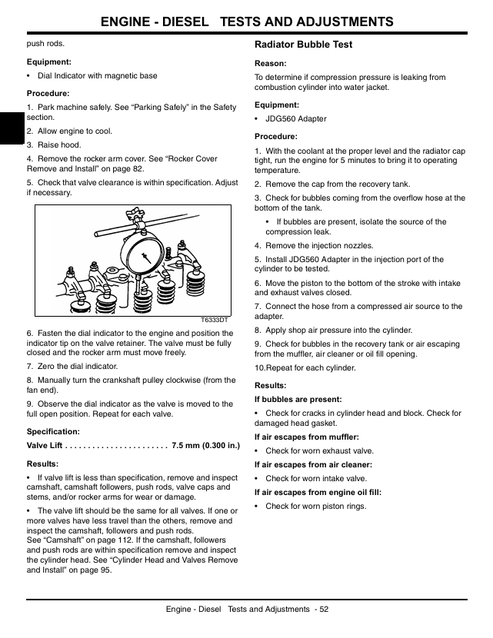 John Deere 4105 Tractor Repair And Maintenance Technical Manual