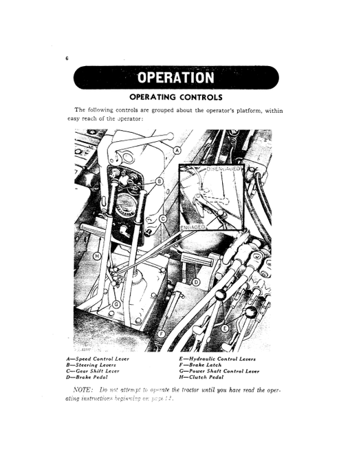John Deere 420 Crawler Technical Operator Manual