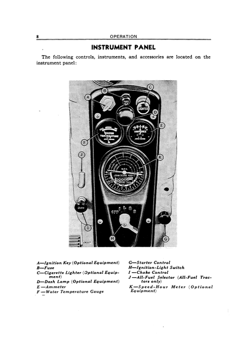 John Deere 420 Crawler Tractor Technical Operator Manual