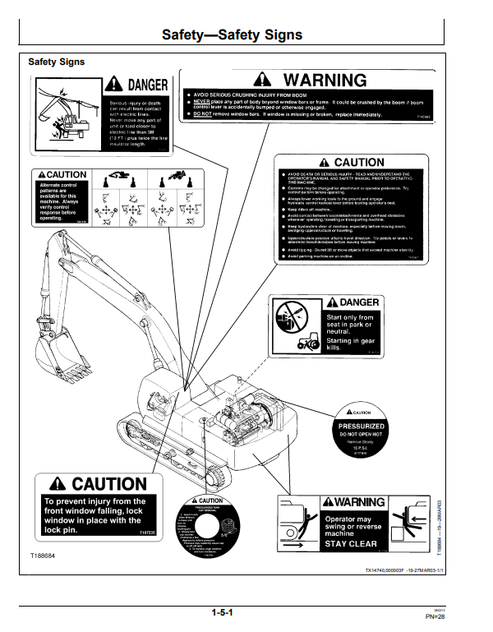 John Deere 450CLC Excavator Technical Operator Manual