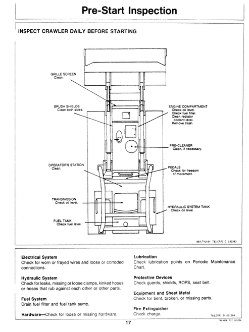 John Deere 450E 455E Crawler Equipment Technical Manual
