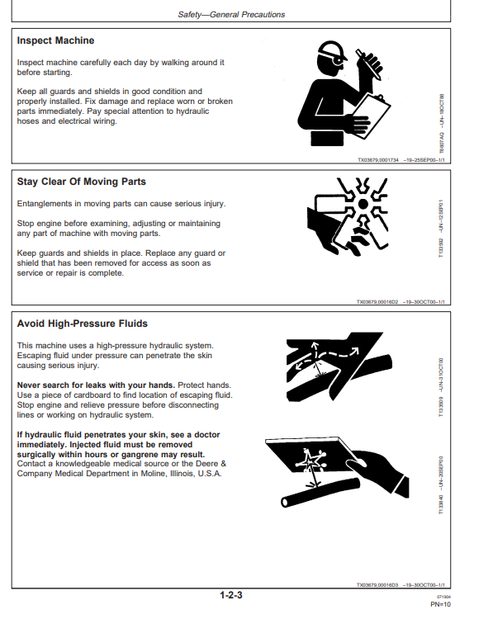 John Deere 50C ZTS Construction Excavator Technical Manual PDF