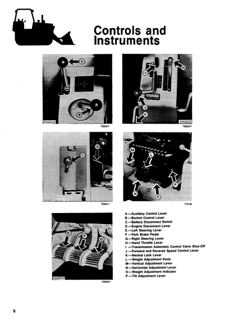 John Deere 655 Crawler Equipment Technical Operator Manual