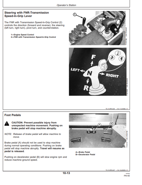 John Deere 750C 850C Series II Crawler Dozer Technical Operator Manual