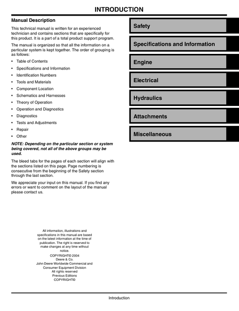 John Deere 7HH17 & 7H19 Commercial Mower Service Manual PDF