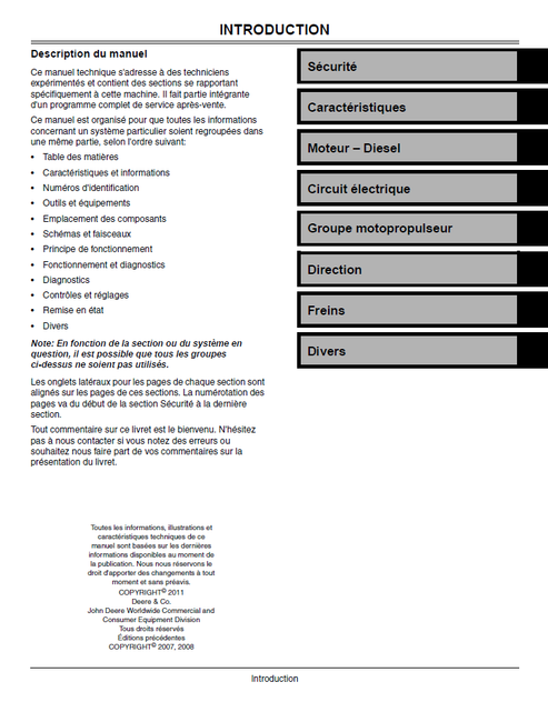 John Deere 850D Gator XUV Service & Repair Manual TM9152