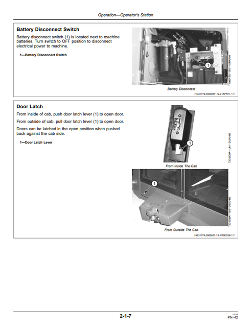 John Deere 850J Construction Crawler Dozer Manual OMT224252