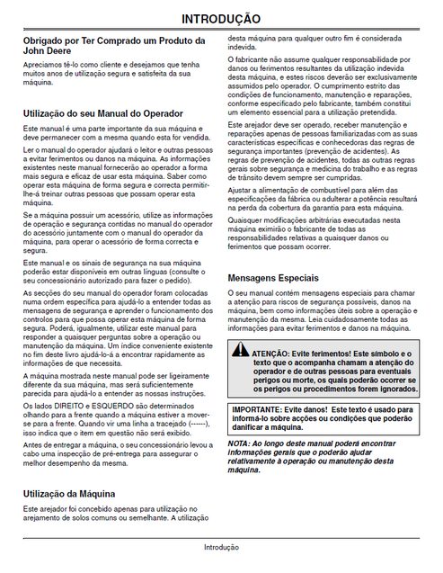 John Deere AERCORE 800 Aerator Operation & Maintenance Manual