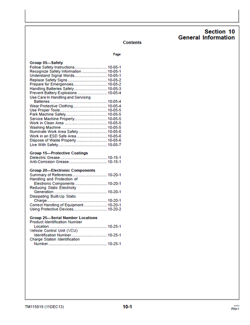 John Deere Autonomous Mower Service Repair Technical Manual PDF