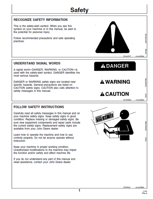 John Deere GX75 GX95 Riding Lawn Mower Manual & Maintenance Guide