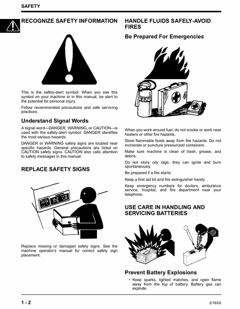 John Deere Generator Technical Repair & Service Manual TM1791 PDF