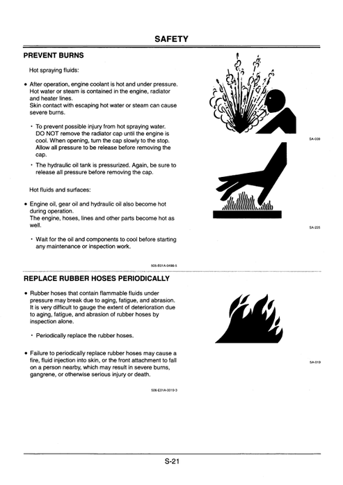 John Deere Hitachi EX17U Excavator Operating Manual PDF