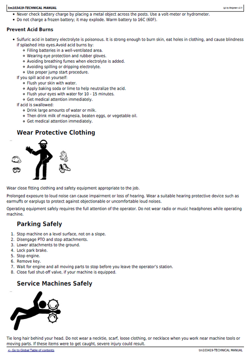 John Deere LA105 LA115 LA125 LA135 LA145 LA155 LA165 LA175 Service Manual