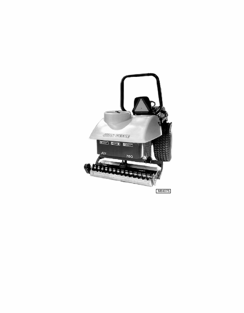 John Deere RZI700 Root Zone Injection Service Manual TM1681