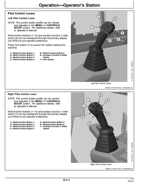 John Deere SmartGrade Leica Excavator Manual OMT522776X019 PDF