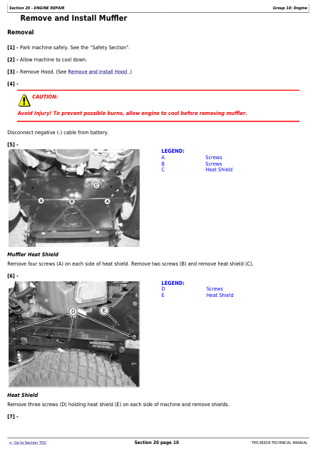 John Deere X590 Select Series Diagnostic & Repair Manual TM136919