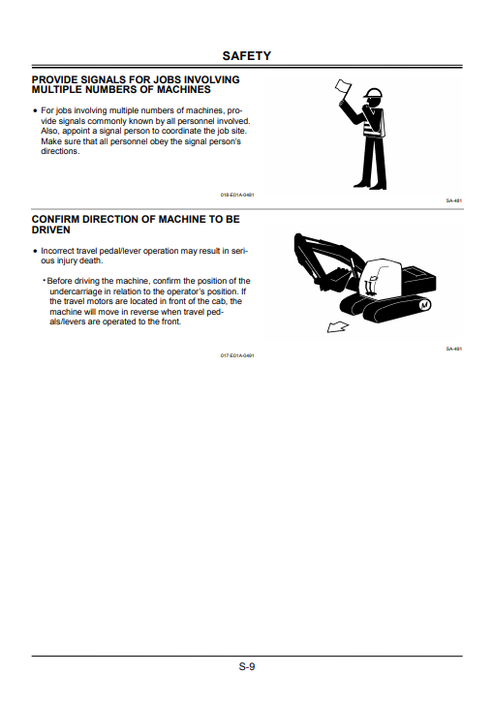 John Deere Zaxis 225USLC Hydraulic Excavator Operator Manual EM1GFENOP11