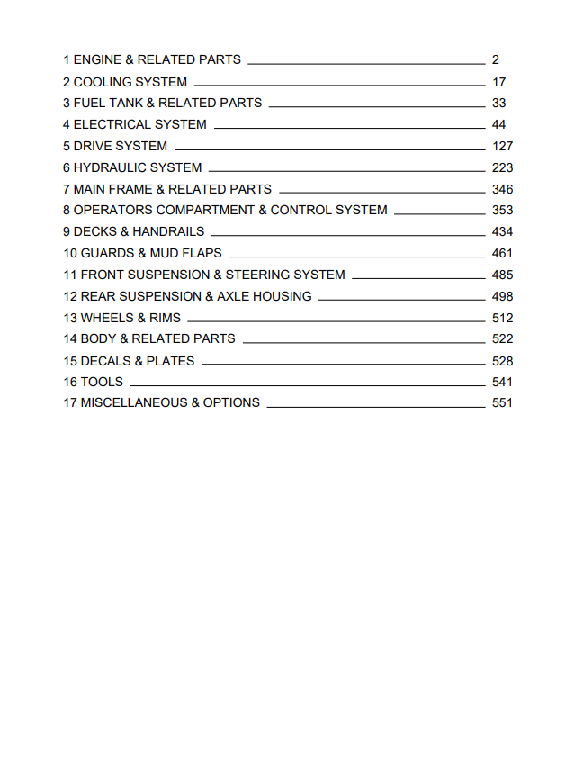 Komatsu AFE78-BG 930E-5 Rigid Dump Truck Parts Catalogue Manual S/N A40189-A40190, A40195, A40197 - PDF File