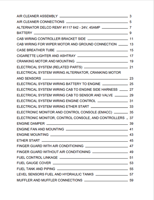 Komatsu PC400LC-5 Excavator Parts Manual S/N A40001-A70500