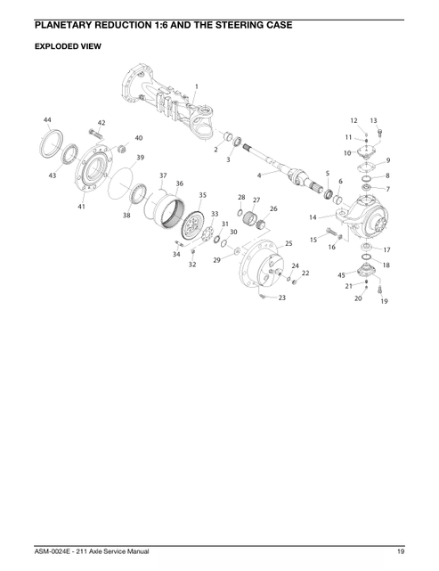 Manitou 211 Axle Assembly Workshop Repair Manual 647041EN