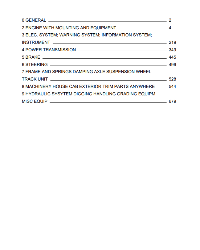 Volvo A35F Articulated Haulers (Art) Parts Catalogue Manual Sn 10001-99999 - PDF File