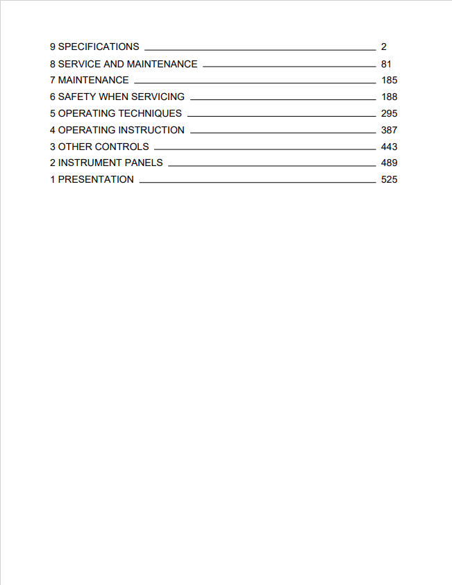 Volvo BL70B Backhoe Loader Operator Manual - PDF File