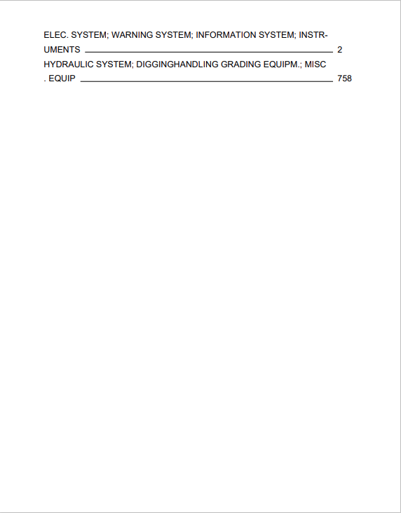 Volvo EC480D HR Excavator Electrical And Hydraulic Schematic Manual - PDF File