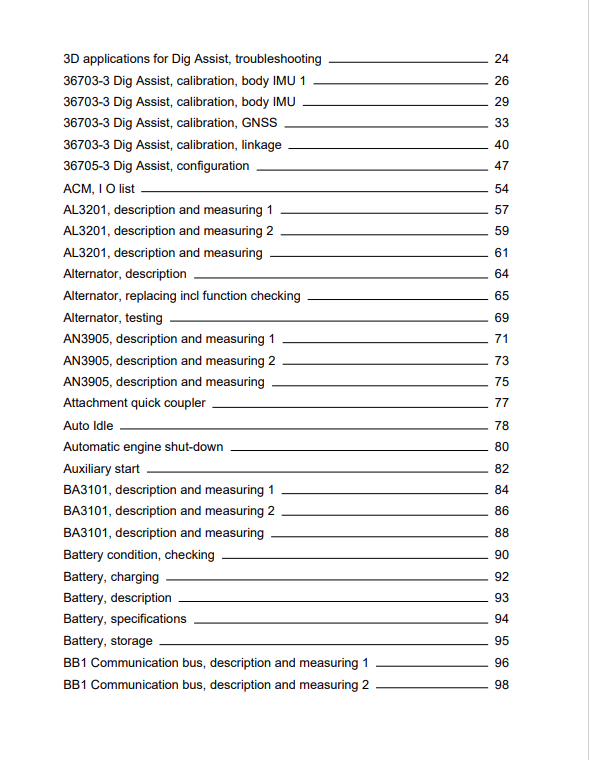 Volvo ECR355E L Excavator Electrical and Hydraulic Schematic Manual PDF File