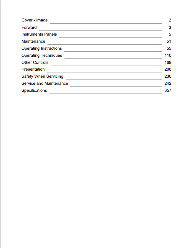 Volvo EW180B, EW180C Excavator Operator Manual - PDF File