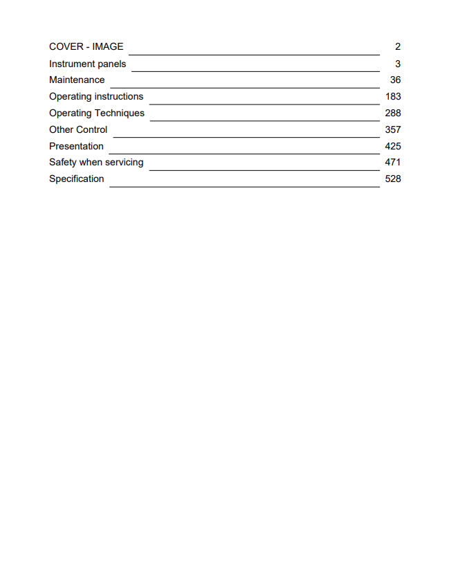 Volvo MC70C Skid Steer Loader Operator Manual - PDF Fi