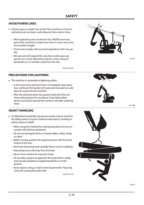 ZAXIS 135US-3 225USLC-3 225USRLC-3 Operator Manual EM1U4EN23
